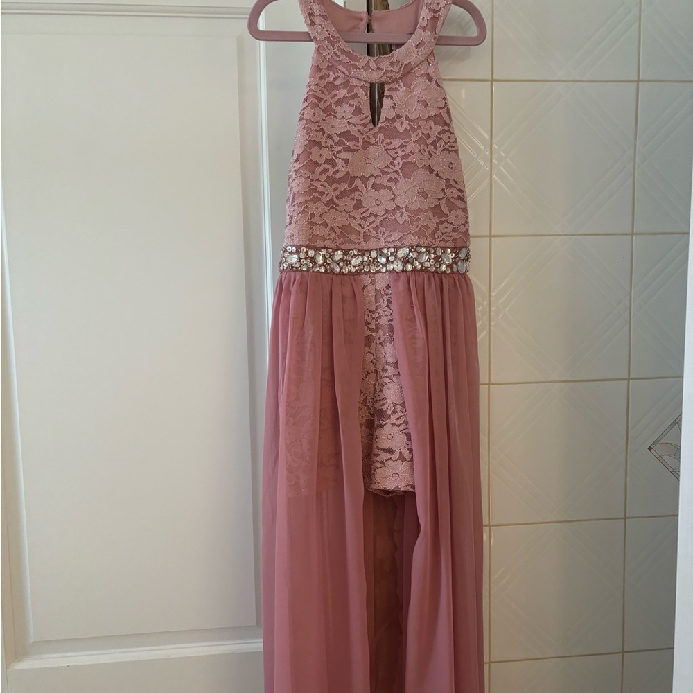 Girls formal Romper